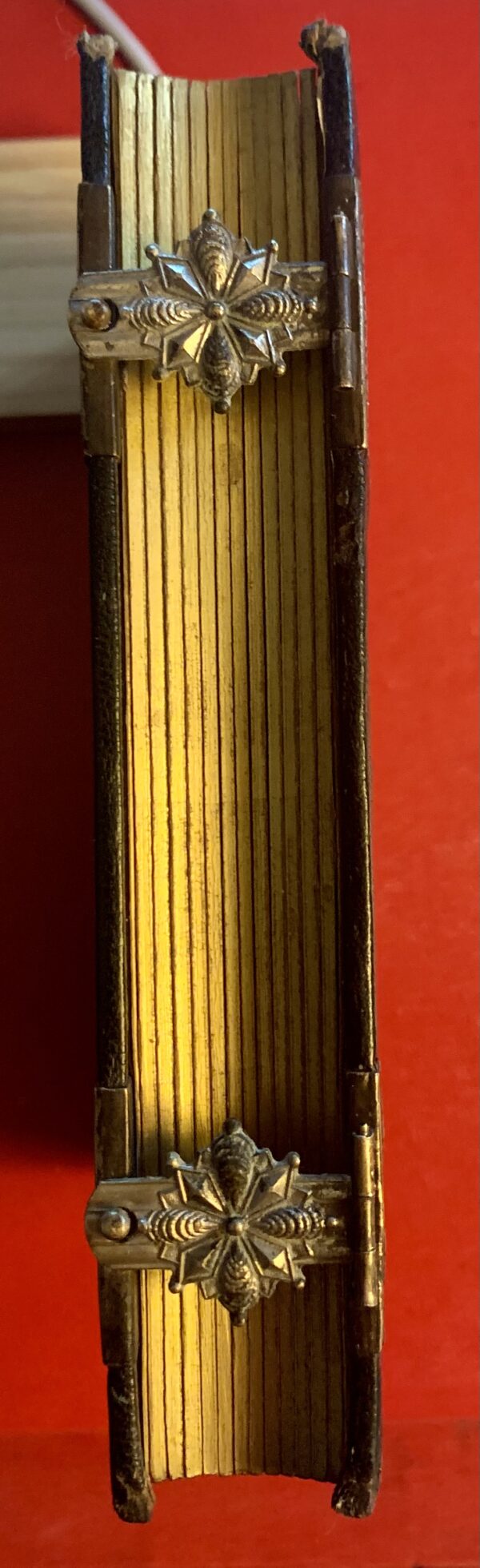NAPOLÉON III EUGÉNIE LUXUEUX ALBUM POUR CDV VIDE À LEURS NOMS RELIURE SIGNÉE ANTOINE MAÎTRE – Image 3