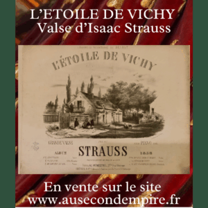 L'Étoile de Vichy grande valse pour piano par Isaac STRAUSS 1858