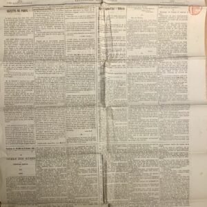 C / Journal Le Figaro du mardi 15 octobre 1867 numéro 141 rédacteur en chef Hippolyte de Villemessant
