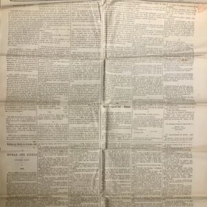 D / Journal Le Figaro du mardi 22 octobre 1867 numéro 148 rédacteur en chef Hippolyte de Villemessant