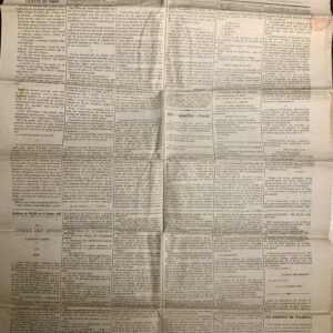 E / Journal Le Figaro du dimanche 20 octobre 1867 numéro 146 rédacteur en chef Hippolyte de Villemessant