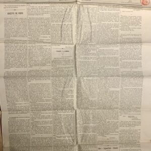 B / Journal Le Figaro du dimanche 10 novembre 1867 numéro 167 rédacteur en chef Hippolyte de Villemessant